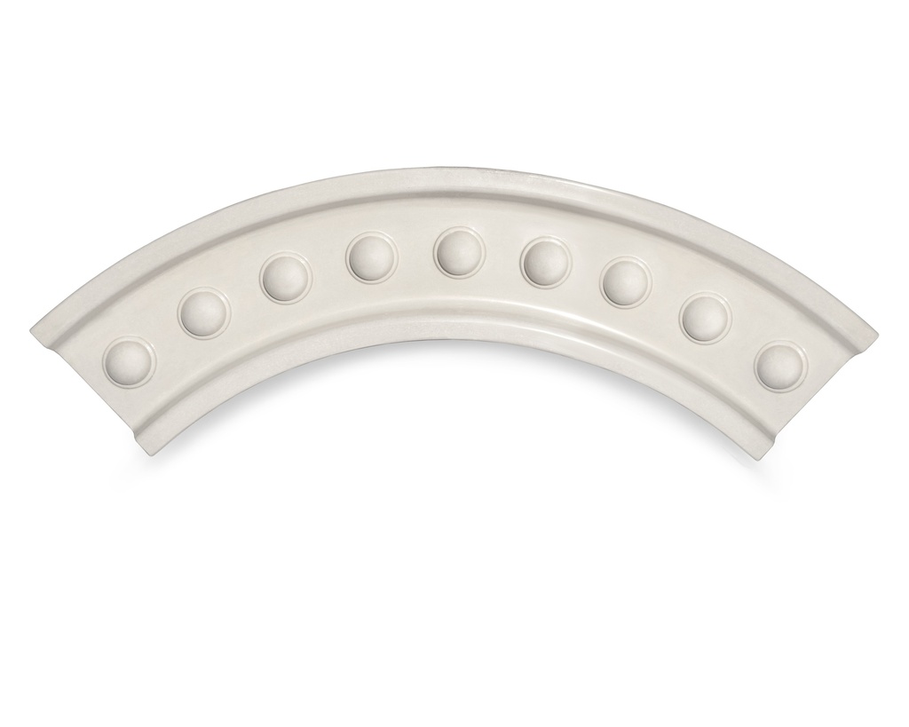 سنگ نمای مهندسی شده مدل "مونِرا" رنگ "سفید"